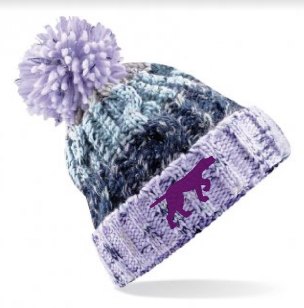 Branded Bobble Hat - Lavender Fizz