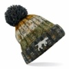 Branded Bobble Hat – Autumn Moss